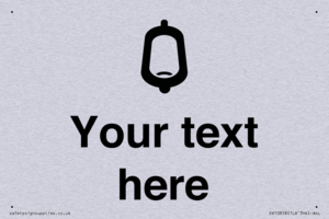 Custom information: urinal toilet